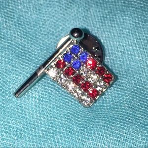 American Flag Pin Brooch